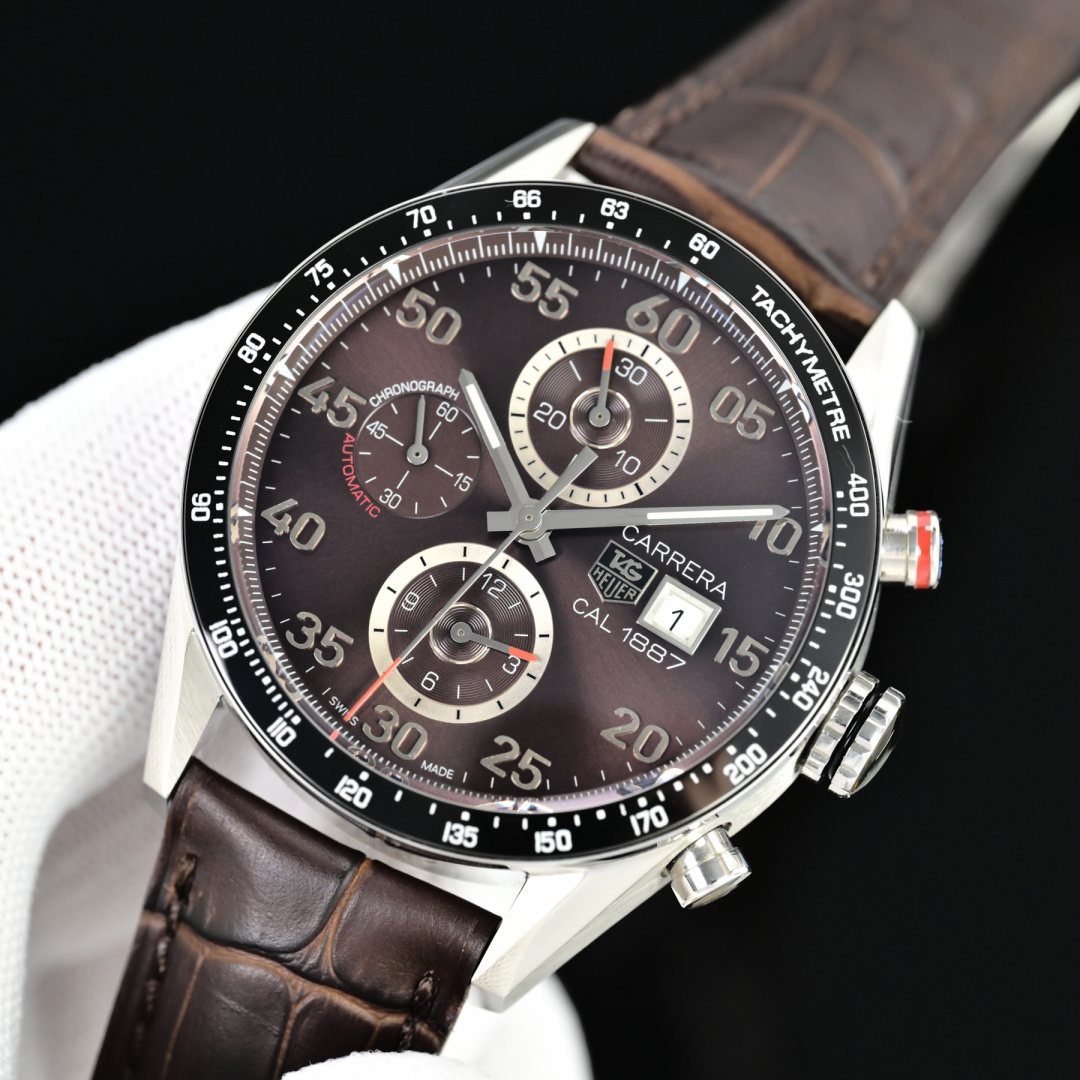 タグ・ホイヤーカレラコピーシリーズ T17 CV2A12.FC6236男性多機能機械式時計 127276[4]
