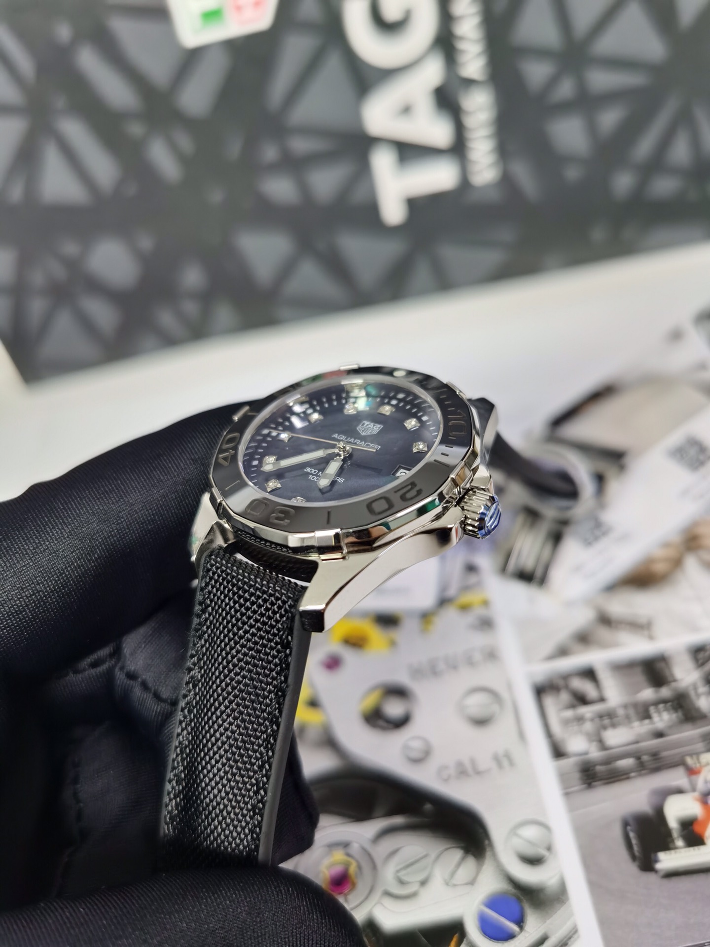 最新優秀さ商品タグ・ホイヤーアクアレーサーコピーn級クォーツ女性ウォッチ 124578[3]