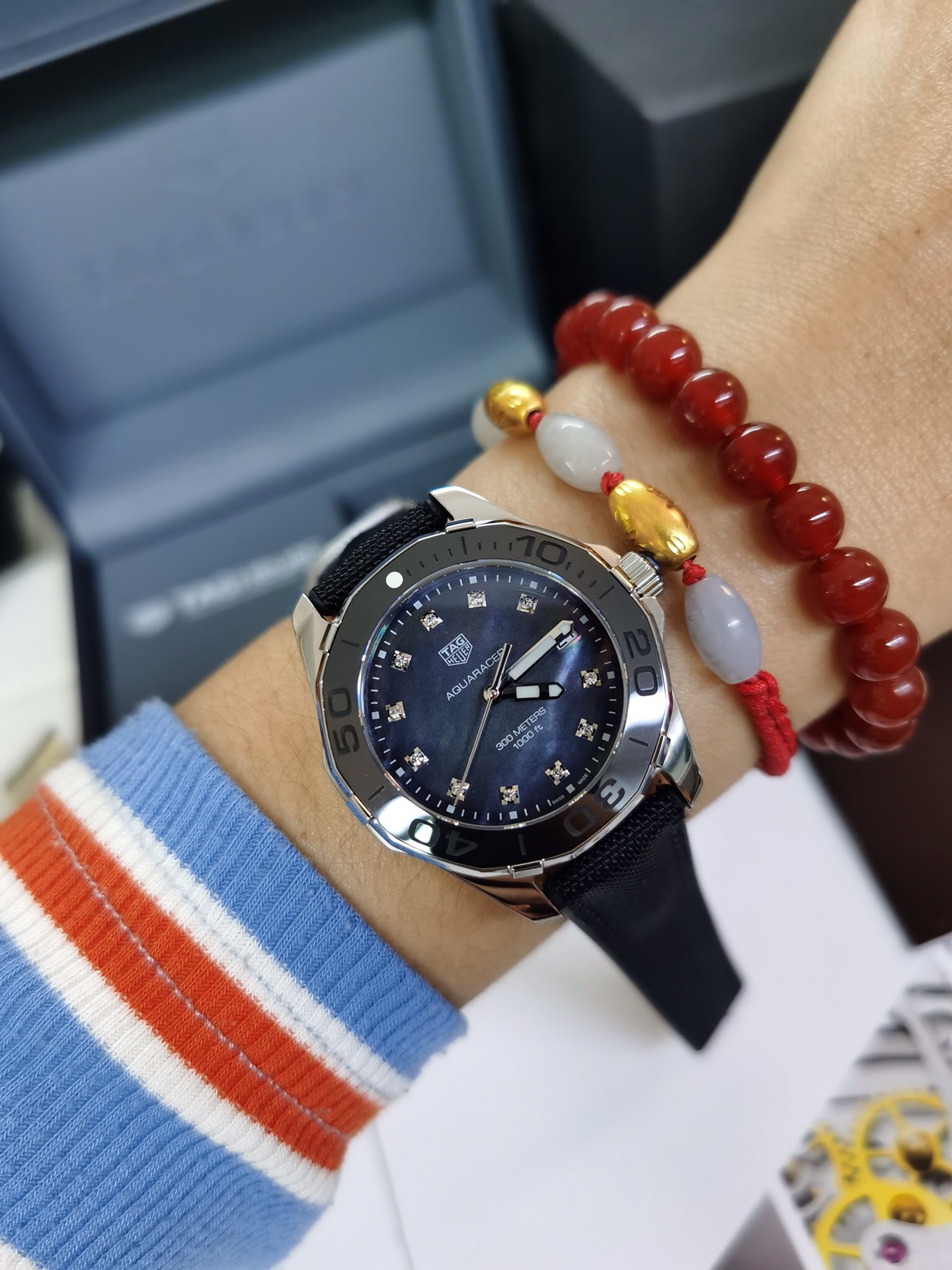 最新優秀さ商品タグ・ホイヤーアクアレーサーコピーn級クォーツ女性ウォッチ 124578[6]