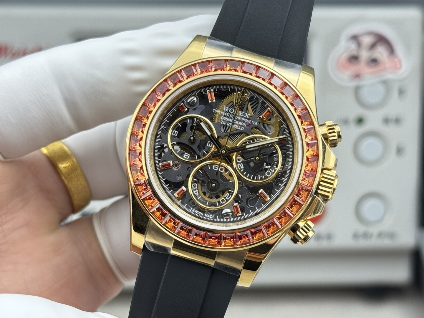 最新商品ロレックス デイトナコピー「スケルトンパンプキンランタン」時計新作入荷 130187[1]