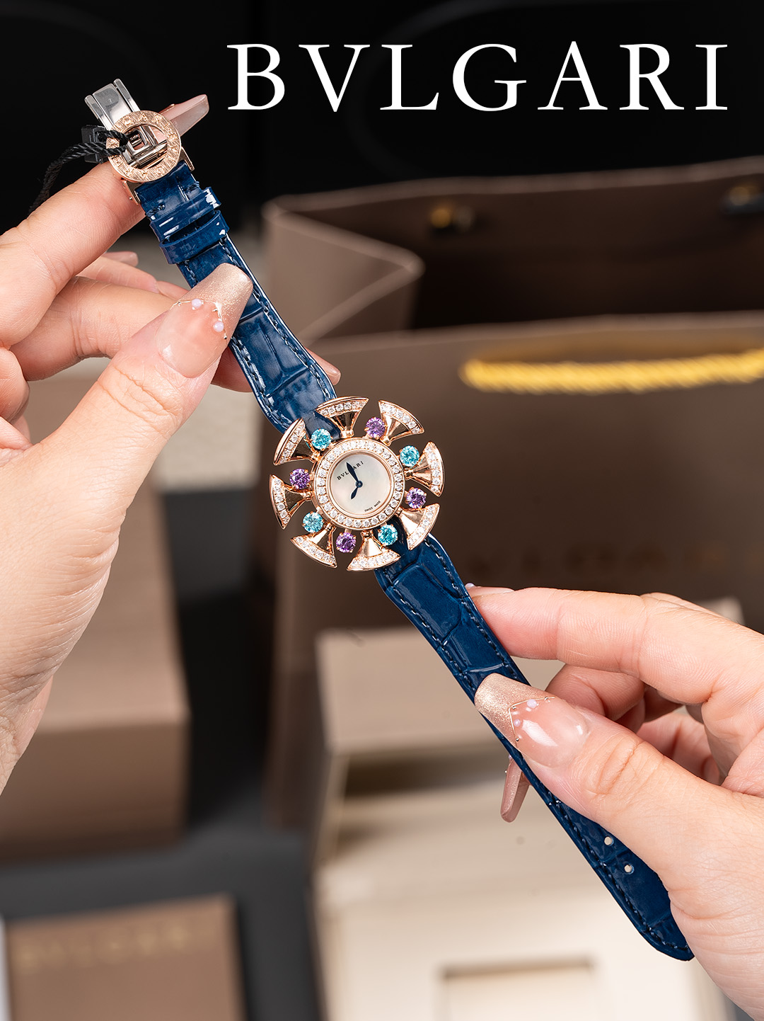 超美絶のブルガリ新作ディーヴァズドリーム女性のシリーズコピー腕時計 129623