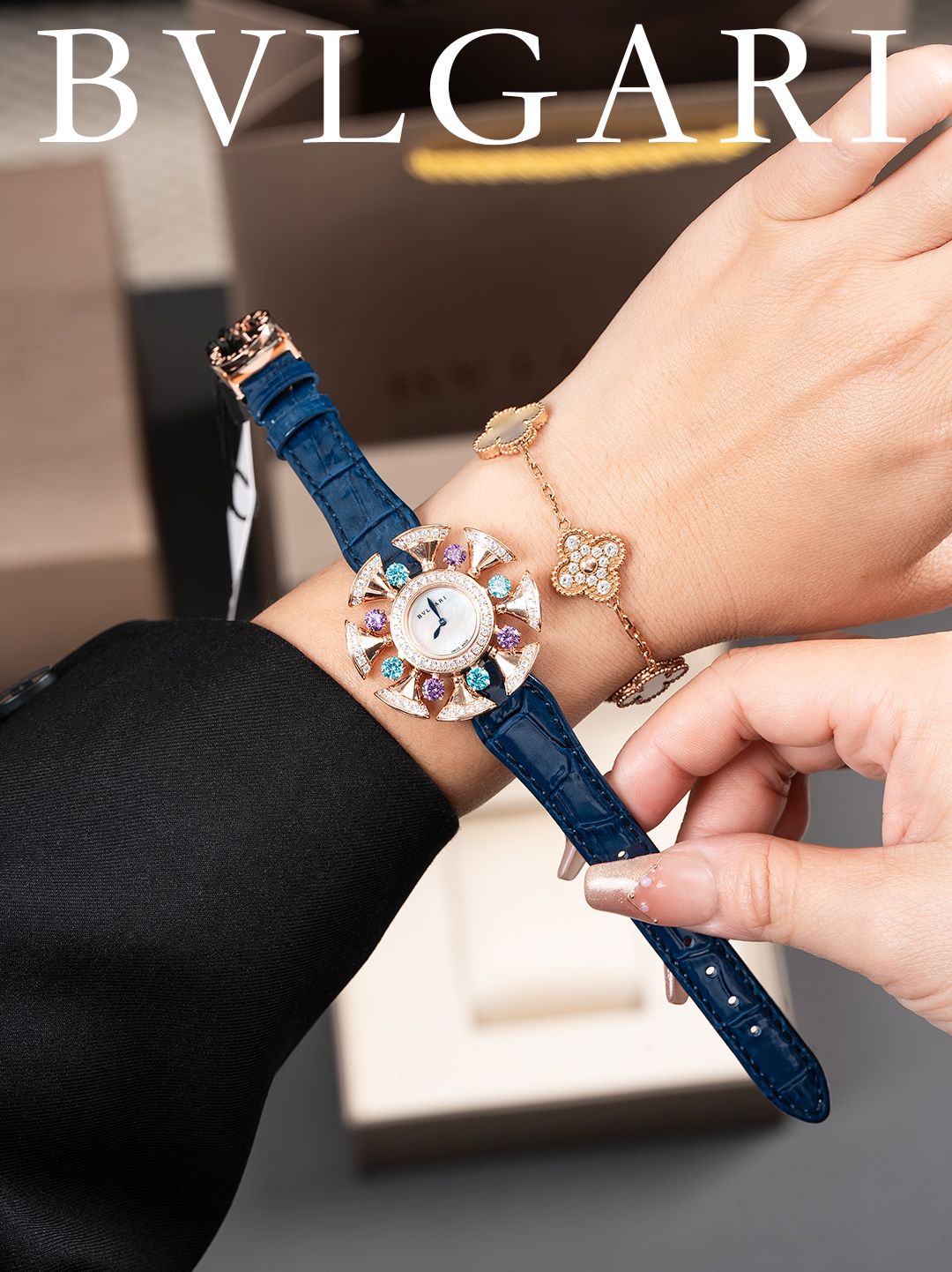 超美絶のブルガリ新作ディーヴァズドリーム女性のシリーズコピー腕時計 129623[1]