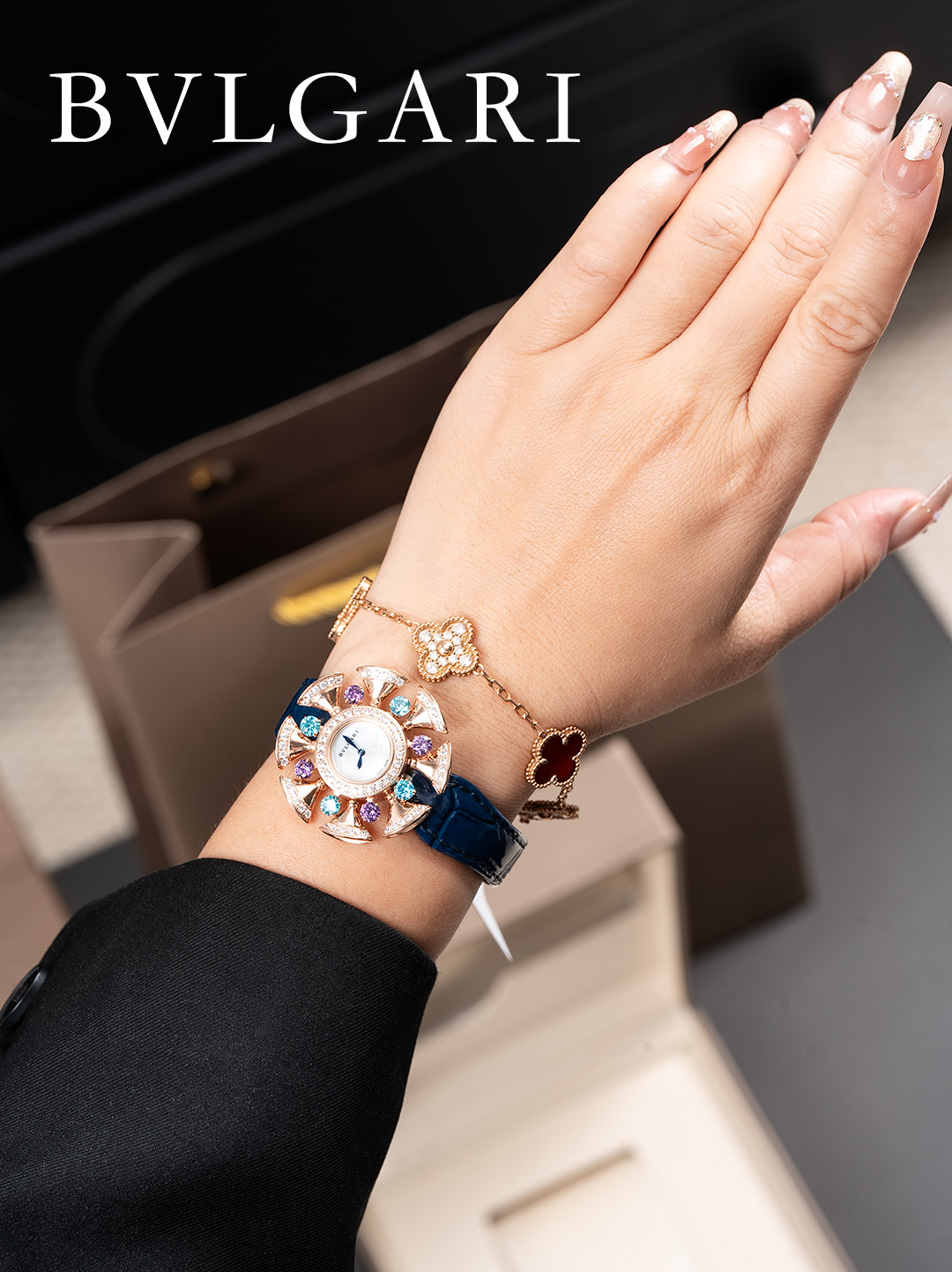 超美絶のブルガリ新作ディーヴァズドリーム女性のシリーズコピー腕時計 129623[2]