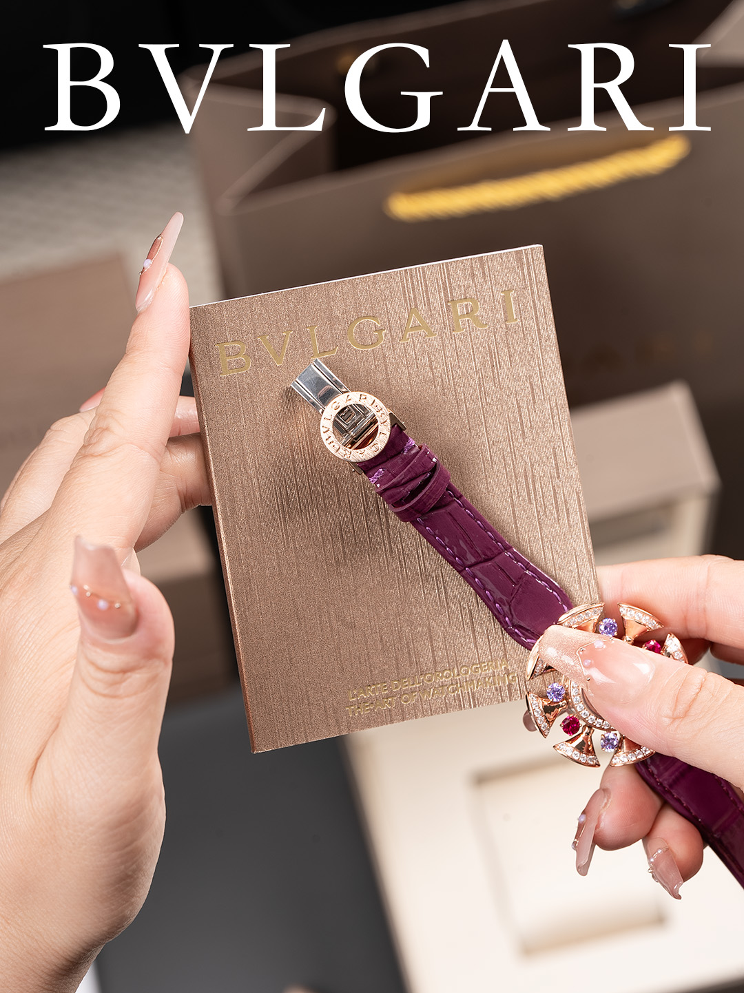 2026ブルガリ人気パープルディーヴァズ ドリームシリーズ腕時計 129625[4]
