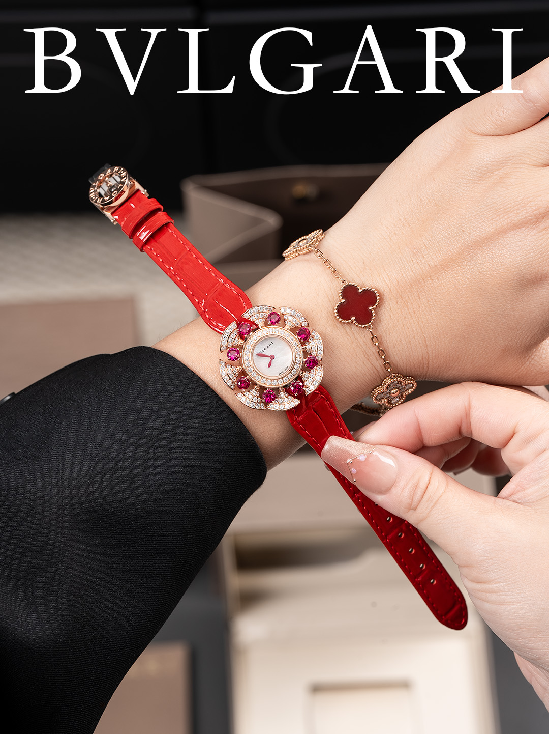 ブルガリ最新カラーコピー時計ディーヴァズ ドリーム シリーズ新作入荷 129621十分満足[1]