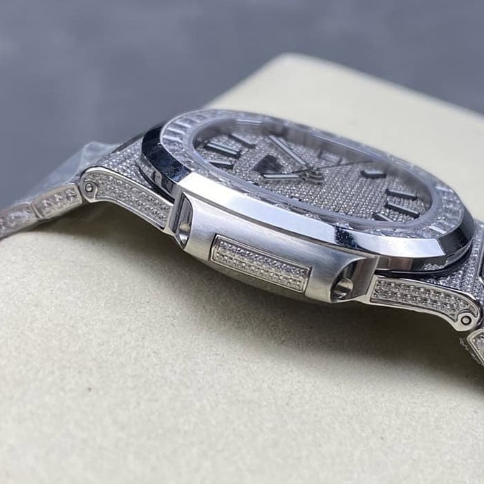 パテックフィリップノーチラス高貴な魅力的コピー時計Cal.324 S Cムーブメント 5791-10G-010[3]