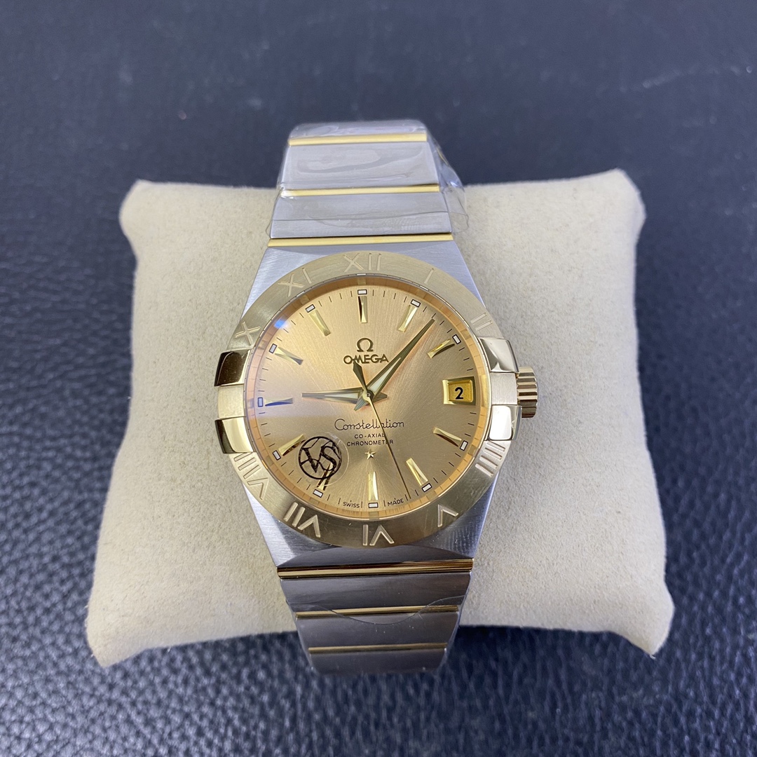 高品質なオメガの高級時計コンステレーション38mm 文字盤123.20.38.21.08.001 VSファクトリー製
