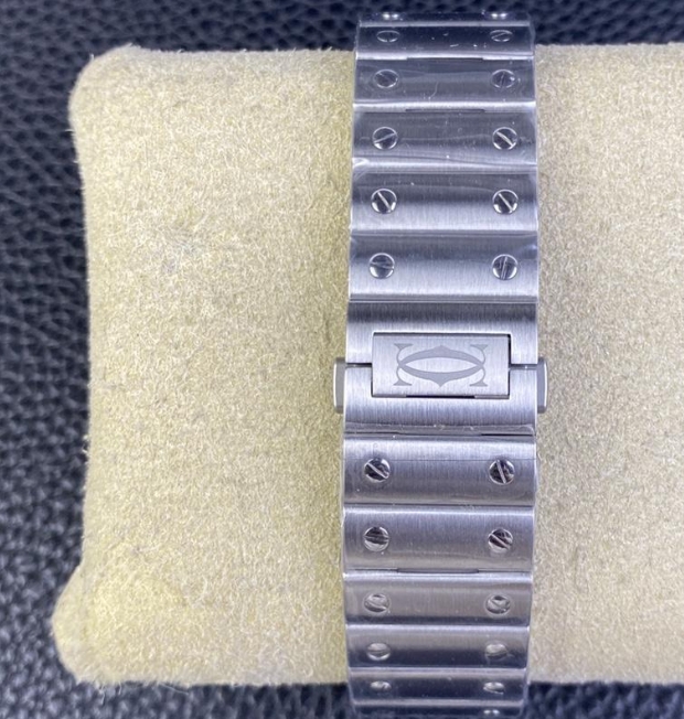 BV工場 カルティエ新品時計スーパーコピーサントス40MMスモークグリーン 2058363[4]