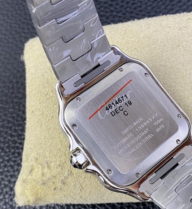 BV工場 カルティエ サントススモークブルーLM ADLCベゼル 2058363-1[2]