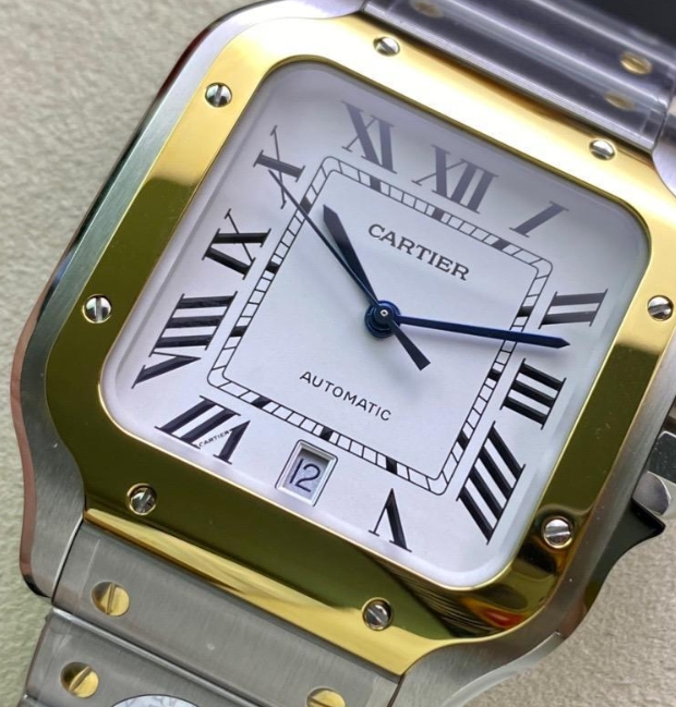 BV工場 人気 ブランドコピーカルティエ サントスメンズイエローゴールド 2058363-3[1]