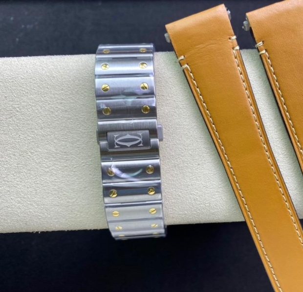 BV工場 人気 ブランドコピーカルティエ サントスメンズイエローゴールド 2058363-3[4]