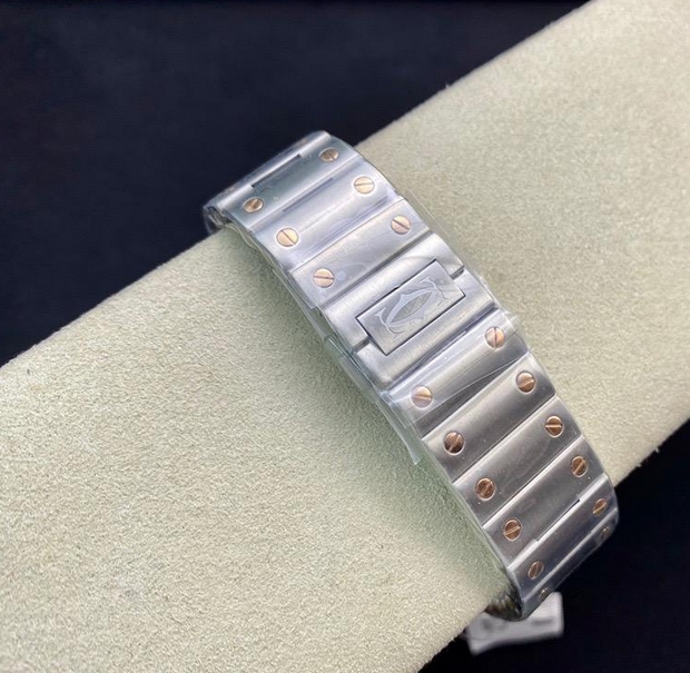 BV工場 日本一流のカルティエコピーサントス ピンクゴールド信頼老舗時計店 2058363-4[4]