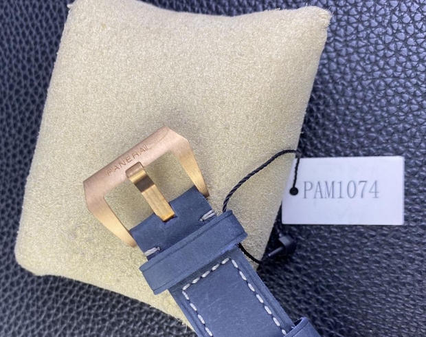 VS工場 2026新品パネライクロノグラフブロンゾ ブルー ブロンズ 自動巻き時計 pam01074[3]