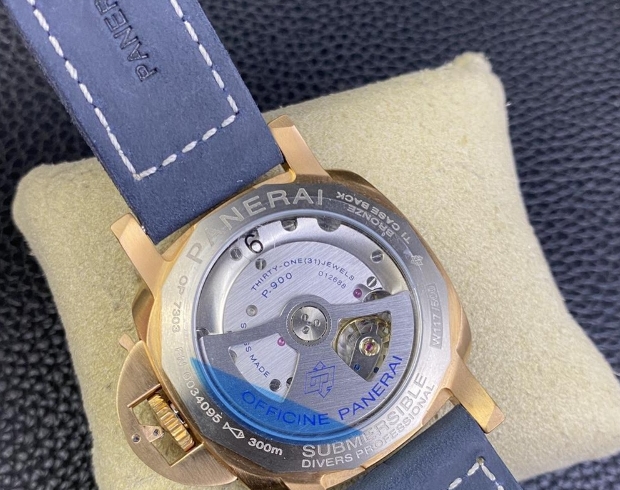 VS工場 2026新品パネライクロノグラフブロンゾ ブルー ブロンズ 自動巻き時計 pam01074[4]