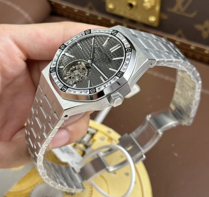 BBS工場オーデマピゲコピー精緻有名ロイヤルオーク 26730BC-1トゥールビヨン[3]