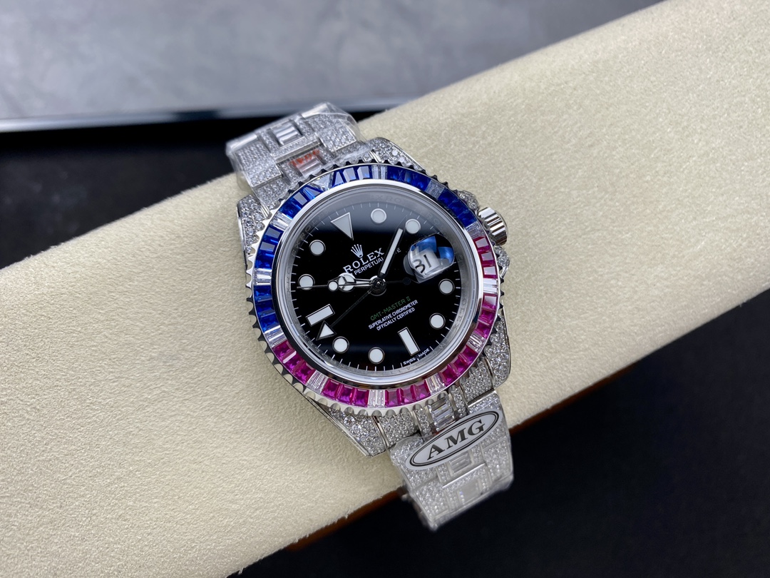 2026最新型ロレックス GMT マスターコピー時計40mmムーブメント搭載 126710BLRO