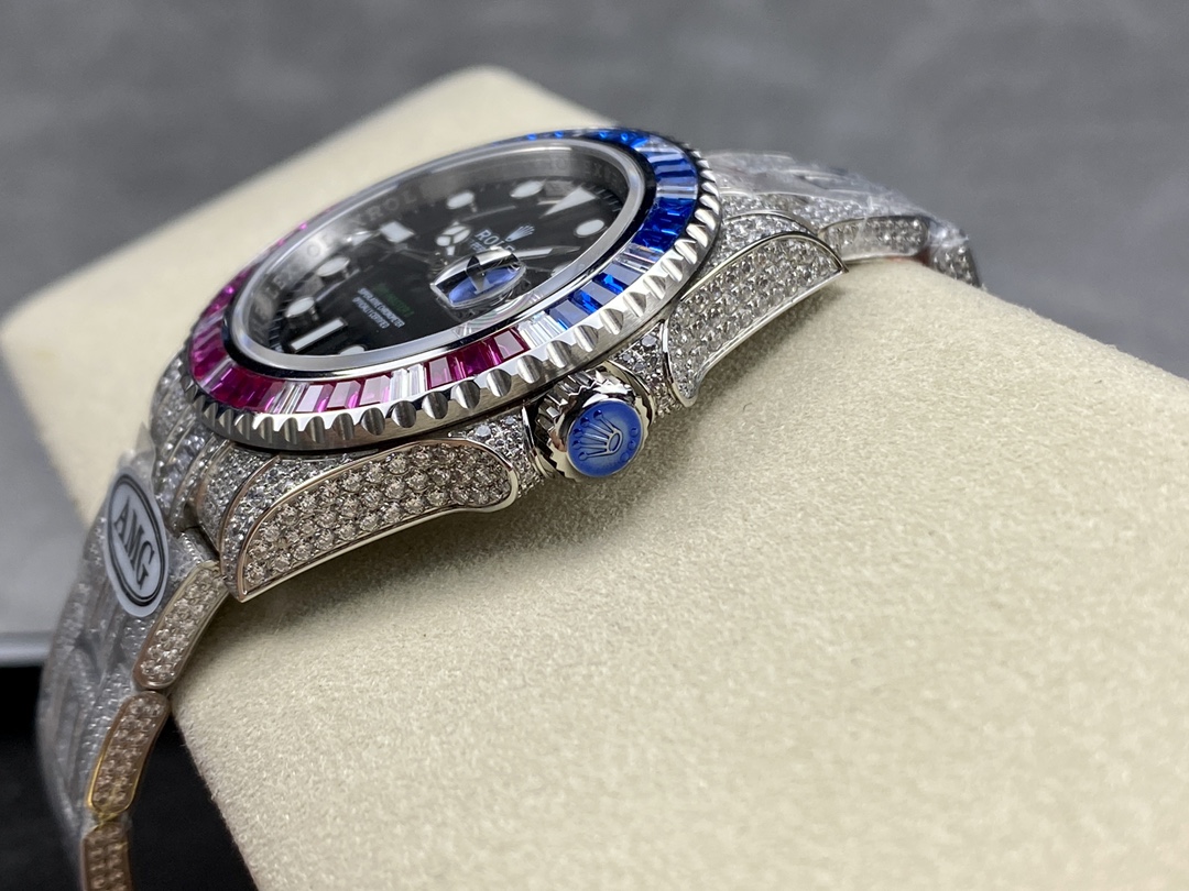2026最新型ロレックス GMT マスターコピー時計40mmムーブメント搭載 126710BLRO[4]