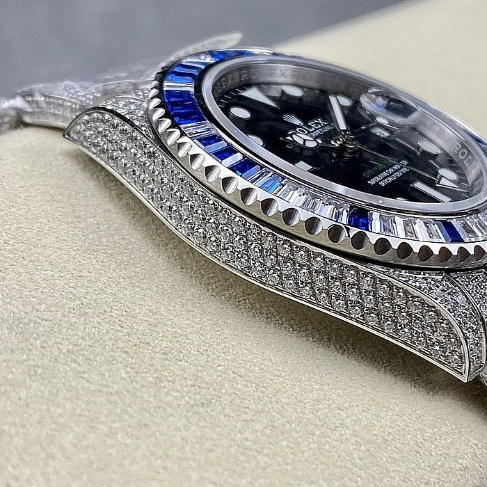 業界最強ROLEX GMTマスター時計コピー116759-1 Cal.3186ムーブメントAMG工場[4]