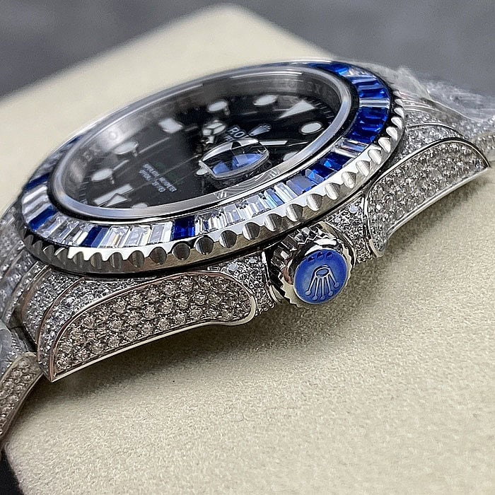 業界最強ROLEX GMTマスター時計コピー116759-1 Cal.3186ムーブメントAMG工場[5]