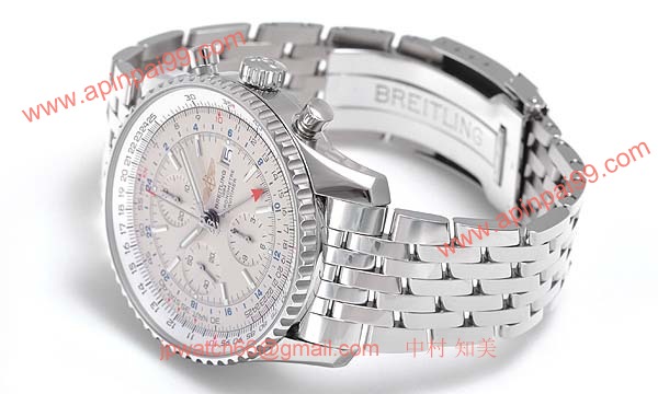 (BREITLING)ブライトリング ブランド コピー 時計 ナビタイマー ワールド A242 G71 NP