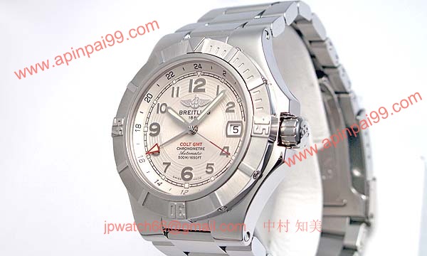 (BREITLING)激安ブランドコピー ブライトリング時計 コルトＧＭＴ A327G73PRS