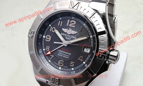 (BREITLING)激安ブランドコピー ブライトリング時計 コルトＧＭＴ A327F43PRS