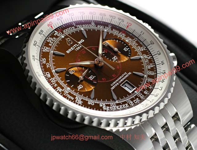 ブライトリングスーパーコピー 時計 ナビタイマー モンブリラン レジェンド ブロンズ文字盤 A234Q48NP