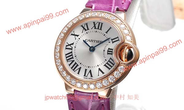 人気 カルティエ ブランド時計コピー 激安 バロンブルー SM WE90025I