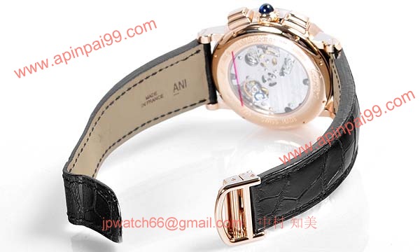 カルティエ時計ブランド 店舗 激安 ロトンド　ドゥ　カルティエ　セントラルクロノグラフ W1555951