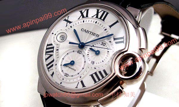 人気 カルティエ ブランド時計コピー 激安 バロンブルークロノ W6920005