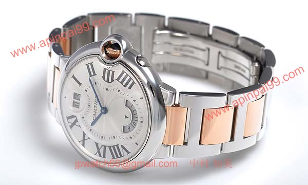 人気 カルティエ ブランド時計コピー 激安 バロンブルー ２タイムゾーン W6920027