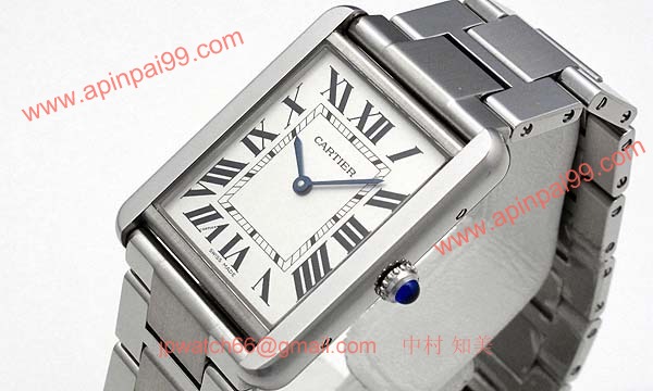 カルティエ時計ブランド 店舗 激安 タンクソロ　LM W5200014