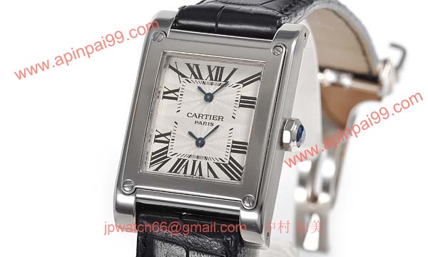 カルティエ時計ブランド 店舗 激安 タンクアビス　２タイムゾーン W1534351