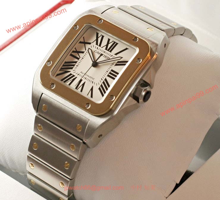 ブランド CARTIERカルティエ 時計コピー サントス100 W200728G