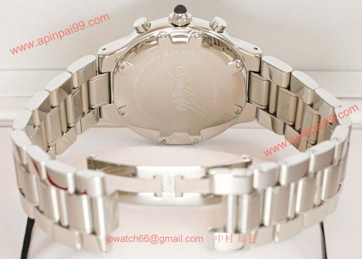 ブランド CARTIERカルティエ 時計コピー クロノスカフ W10172T2 黒 