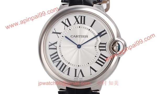 カルティエ コピー時計 エクストラフラットバロン ブルー46mm W6920055