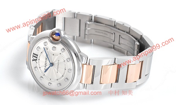 カルティエ コピー時計 バロンブルー 37mm WE902031