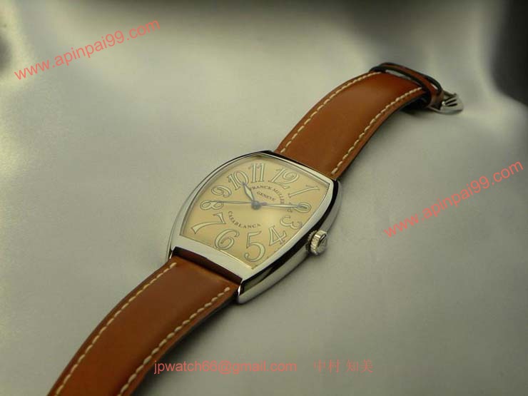 腕時計 コピー FRANCK MULLER フランクミュラー カサブランカ サーモンピンク 6850CASA