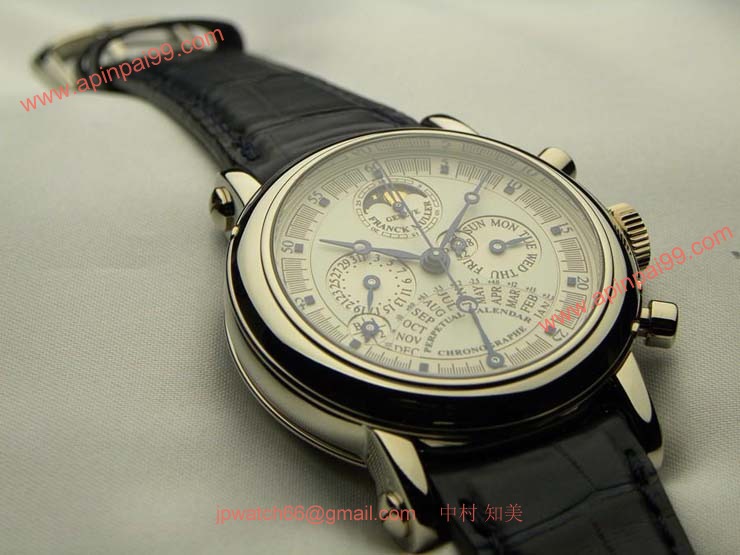 FRANCK MULLER フランクミュラー時計コピーレトログラード式パーペチュアルカレンダーダブルフェイスクロノグラフ 7000QPEDF