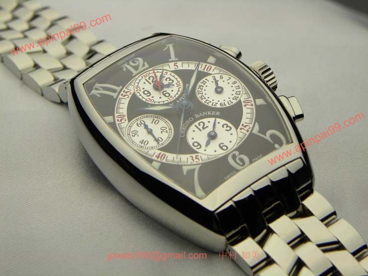 FRANCK MULLER フランクミュラー時計偽物 マスターバンカー クロノグラフ 7850CCMB