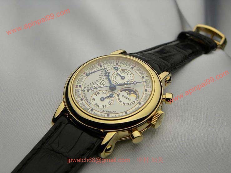 腕時計 コピー FRANCK MULLER フランクミュラー ラウンドパーペチュアルカレンダーフライバッククロノグラフ 7000QPEFO90