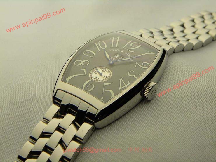 FRANCK MULLER フランクミュラー 偽物時計 トノウカーベックス グランギシェ グレイ 6850S6GG