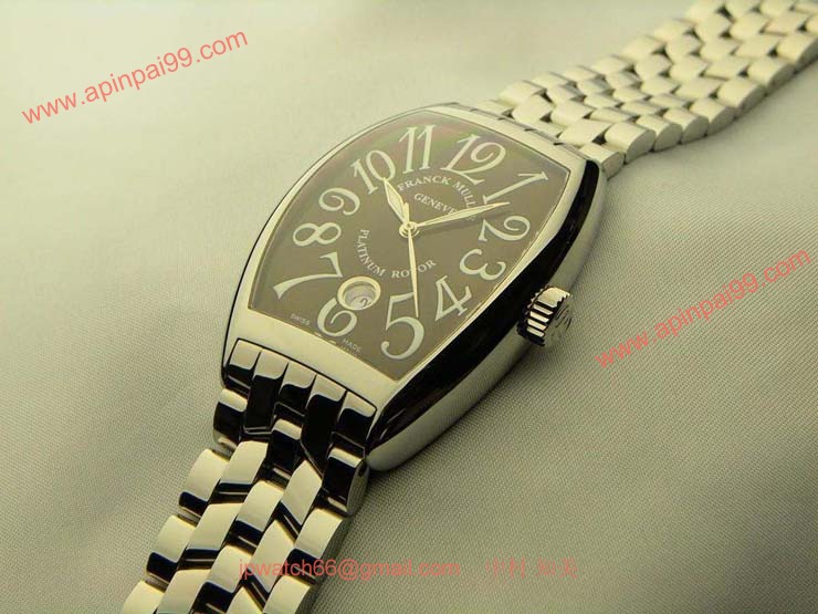 FRANCK MULLER フランクミュラー 偽物時計 トノーカーベックス ブラウンダイヤル 7880SCDT