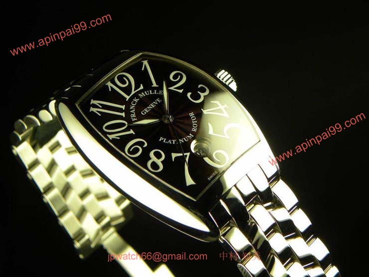 FRANCK MULLER フランクミュラー 偽物時計 トノーカーベックス ブラウンダイヤル 7880SCDT