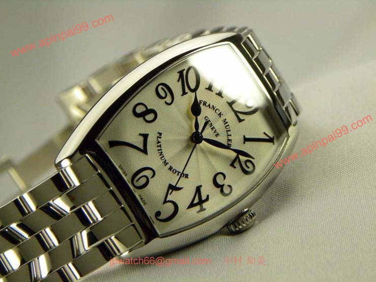 FRANCK MULLER フランクミュラー 偽物時計 トノウカーベックス センターセコンド 2852SC