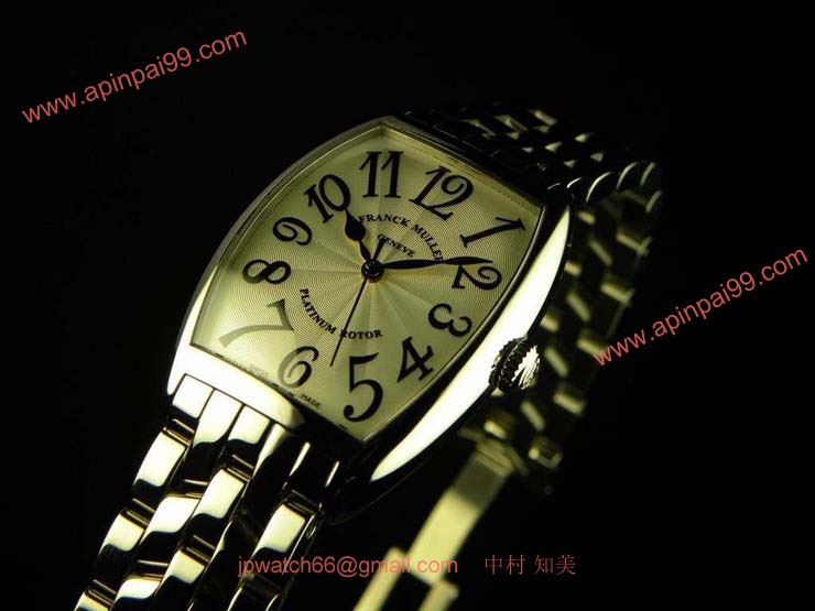 FRANCK MULLER フランクミュラー 偽物時計 トノウカーベックス センターセコンド 2852SC