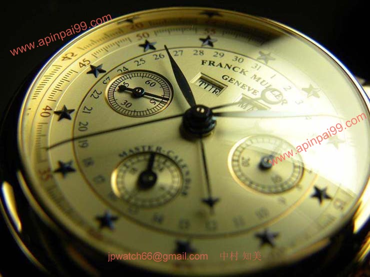 FRANCK MULLER フランクミュラー 時計 偽物 ラウンドマスターカレンダー クロノグラフ 7000CCMC36