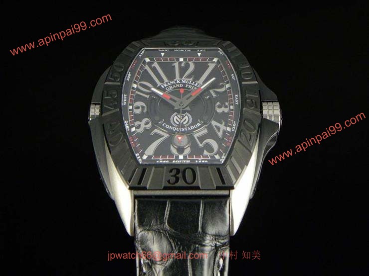 腕時計 コピー FRANCK MULLER フランクミュラー 激安 コンキスタドールグランプリ チタン 8900SCJ_TT