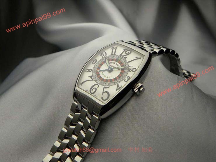 FRANCK MULLER フランクミュラー スーパーコピー時計 ヴェガス ホワイトダイヤル 6850VEGAS