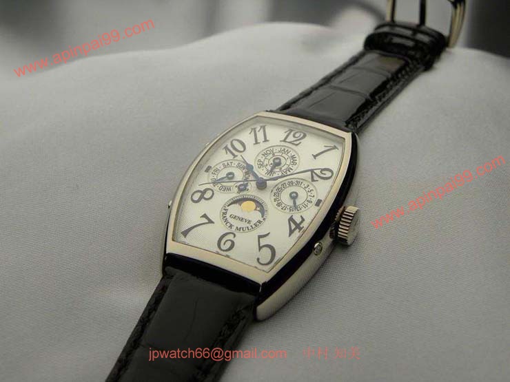 FRANCK MULLER フランクミュラー 時計 偽物 トノウカーベックス パーぺチュアルカレンダー ギョーシェダイヤル 5850QP24